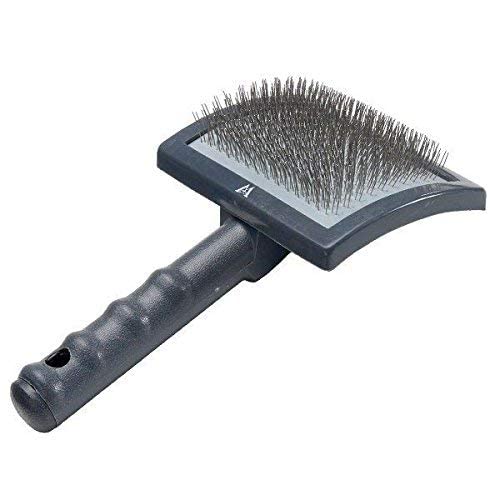 Millers Forge Slicker Brushes For Dog Grooming Professionals Curved Plastic Tool - Choose Size(Regular) #TOP1