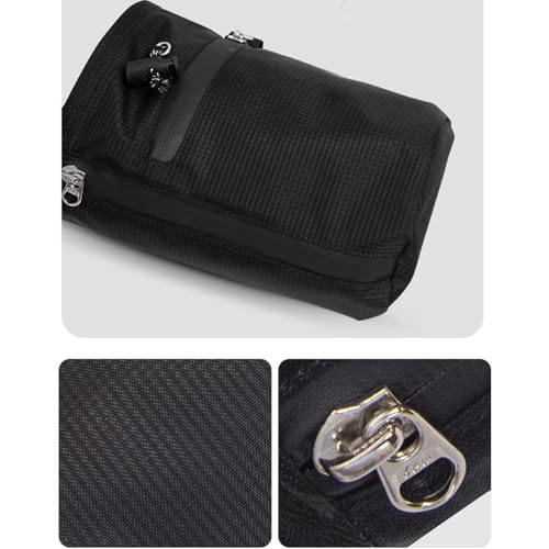 Bolsa de tiza para escalada impermeable y accesorios con cinturón ajustable 6