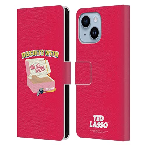 Étui portefeuille iPhone 14 Plus Ted Lasso idéal au bureau pour ranger vos cartes de crédit