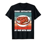 Vintage Easily Distracted By Rice With Beef