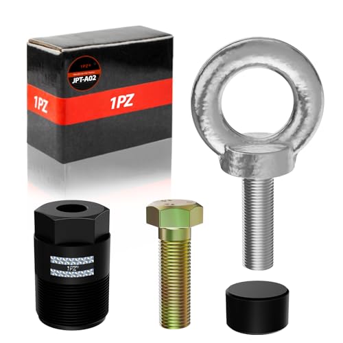 1PZ 91-849154T1 Flywheel Puller Removal Tool 91-90455-1 Lift Ring Set Compatible with Mercury Mariner Force Yamaha Outboard Flywheel Puller Lifting Eye Tool