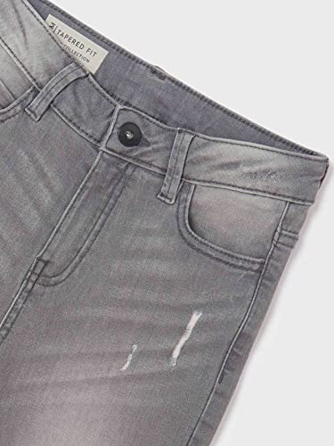 Mayoral Ripped Demin Pants for Boys Gray3