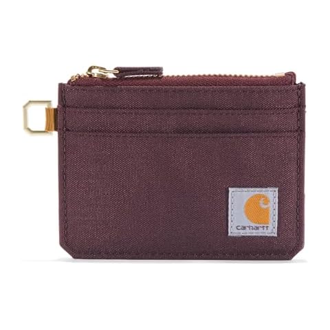 Carhartt Women's Nylon Duck Card Keeper Wallet Cover
