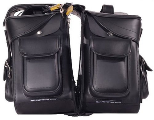 Bolsa para moto impermeable y resistente UV negra miniatura 2
