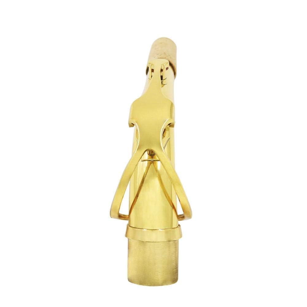 Cuello de saxof¡§?n Alto de lat¡§?n saxof¡§?n de saxof¡§?n Alto de lat¡§?n con Accesorio de Instrumento de Grasa de Corcho de Saxofones Instrumentos de Viento Madera