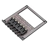 Saddle Guitar Bridge Slot para TL Telecaster Electric Guitars Saddle Guita. 【Para camionetas】 - específicamente elaborado para TL Telecasters equipados con pastillas, este puente de guitarra mejora las capacidades de su instrumento. No asegura las cadenas, sino que también mejora la general al permitir una transmisión de vibración más fácil. Experimente cualidades armónicas más ricas y un sonido más completo, lo que hace que cada rasgueo y arrancamiento resuenen maravillosamente.