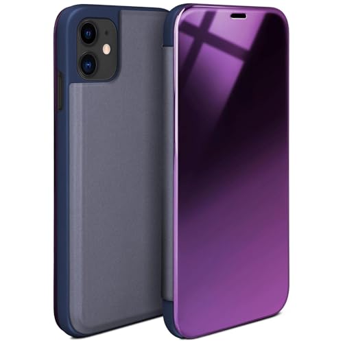 Coque fine iPhone 11 moex bleu laqué pour un style urbain chic