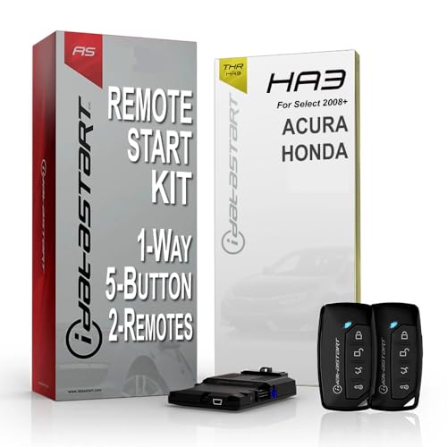 Kit de arranque remoto iDataStart 5 botones para Honda Acura 2008 con mando a distancia