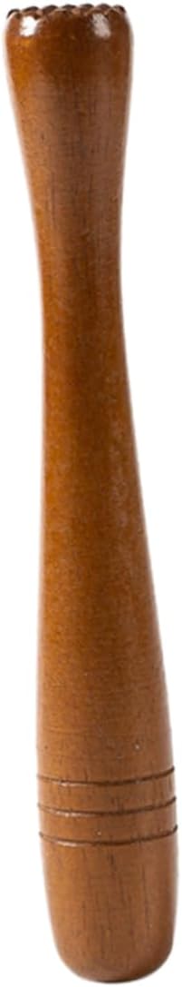 Wooden Muddler Bar Tool for Cocktails and Mashed Potatoes Brown