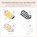 YOPPIX 12 Pcs Jumbo Teacher Acrylic Paper Clips Teacher Appreciation Cute Penci Paperclip Design for Office Classroom Bookmark Gift Book Lovers, Back to School Supplies