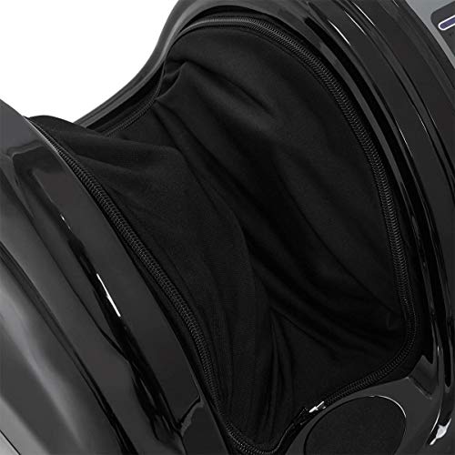Xtremepowerus Foot Massager Machine Massage Feet Chronic Nerve Pain Therapy Spa Deep Kneading Rolling Massage For Leg Calf Ankle Electric Shiatsu Foot Massager W/Remote, Black #TOP5