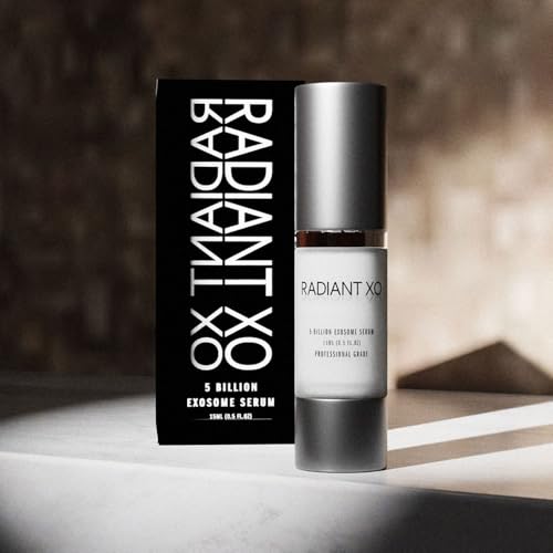 RadiantXO Exosome Serum, 1.0 Fl Oz | 5 Billion Exosomes & 700 Growth Factors, Proprietary Stabilization, Supports Collagen, Radiant & Youthful-Looking Complexion, Regeneration, Next-Gen Daily Skincare - Image 8