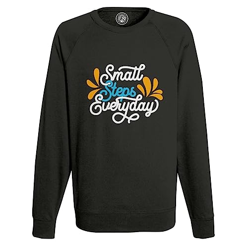 Sweat shirt homme Small Steps Everyday le vêtement inspirant pour s'affirmer