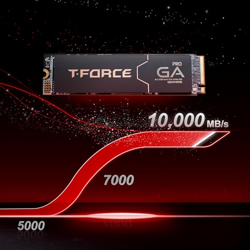TEAMGROUP T-Force GA PRO 2TB SSD Graphene Heatsink DRAM SLC Cache 3D TLC NAND NVMe InnoGrit PCIe Gen5x4 M.2 Read/Write 1 - Additional View