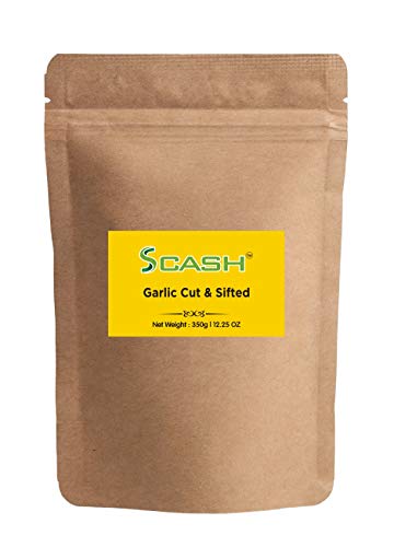 Scash Minced Garlic - 350g 12.25 Oz â€“ Garlic Minced â€“ Minced Garlic Dry â€“ Dry Minced Garlic â€“ Bulk Spices