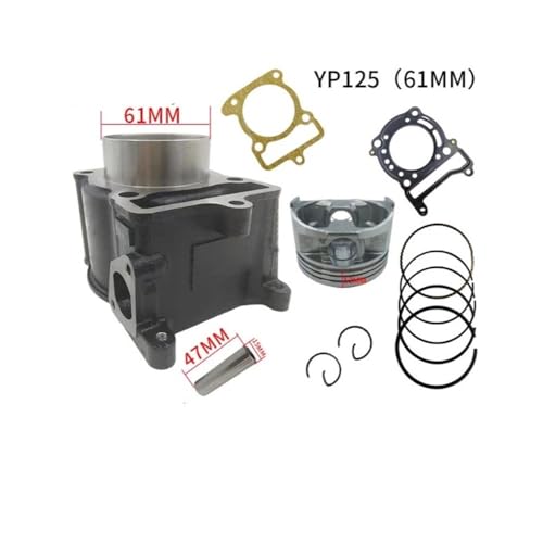Evita pérdidas de compresión con el kit de cilindro de 61 mm Y125 3