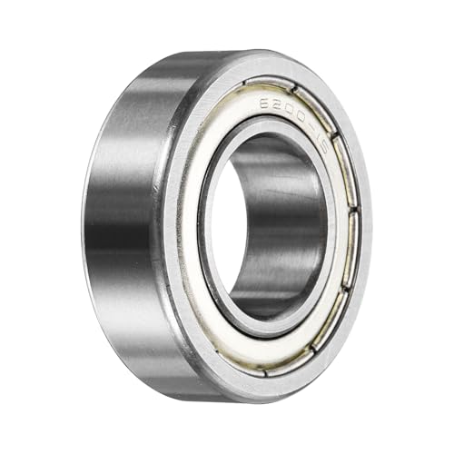 uxcell 15309-2RS Non-Standard Ball Bearings 15mm ID x 30mm OD x 9mm Thickness Bearings Double Rubber Sealed Chrome Steel Bearing for Industrial Machinery