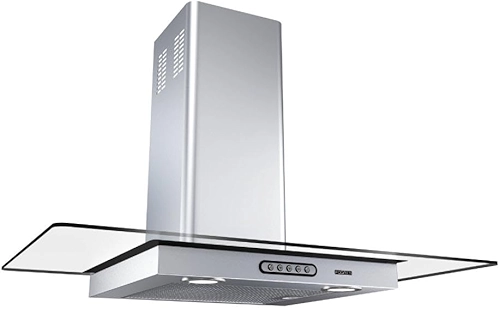 COIFA DE PAREDE Fogatti VIDRO RETO DUTO SLIM 80CM 220V INOX