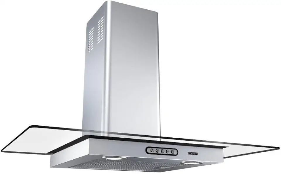 COIFA DE PAREDE Fogatti VIDRO RETO DUTO SLIM 80CM 220V INOX