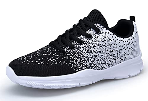 KOUDYEN Homme Femme Chaussures de Sport Course Sneakers,XZ746-W-grey-EU42 Cover