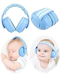 Baby Ear Defenders for Babies and Toddlers up to 36 Months - CE & UKCA Certified - 2-in-1 Infant Noise Reduction Earmuffs - Comfortable Baby Headphones Against Hearing Damage & Improves Sleep