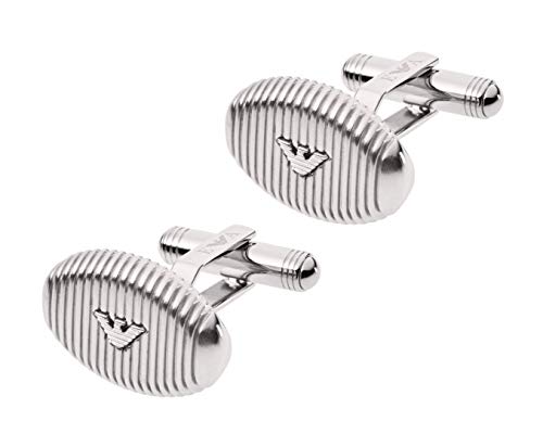 Emporio Armani Men's Silver-Tone Stainless Steel ID Non-Jewelry Accessory EGS2653040