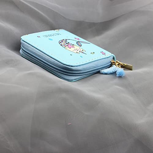 timlee Cute Unicorn Mermaid Wallet Cute Rainbow Unicorn Design Short Wallets Mermaid Purse For Teen Girls Women(0116B)4
