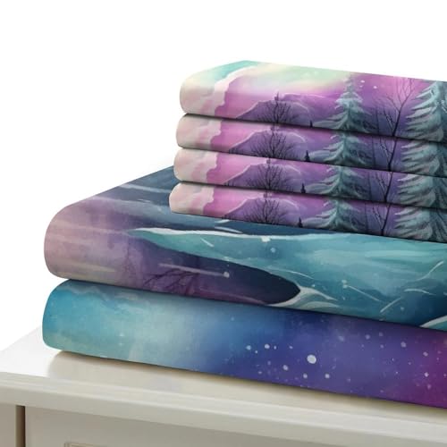 Housse de couette science-fiction Tour Eiffel 200x200 microfibre - 6