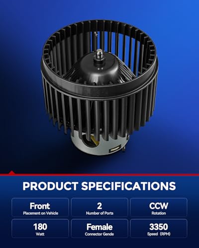 Image of KAX AC Blower Motor Fit for Chevrolet Cobalt 2005-2010, HHR 2006-2011, Saturn Ion 2003-2007, Pontiac G5 2007-2009 - HVAC Heater Blower Motor Replaces# 75778 700242