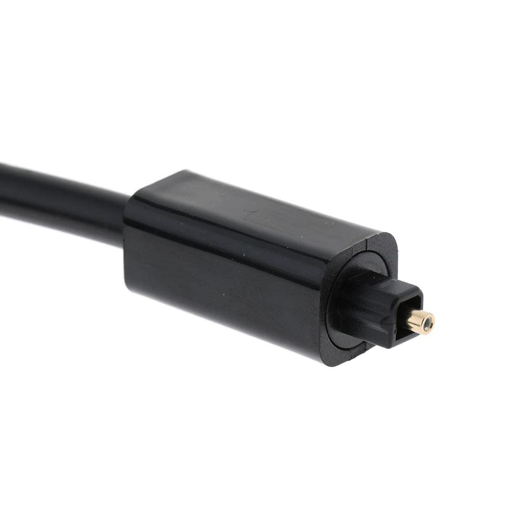 Juego de 3 adaptadores de cable de fibra óptica de audio digital TOSlink interruptor selector de 3 vías