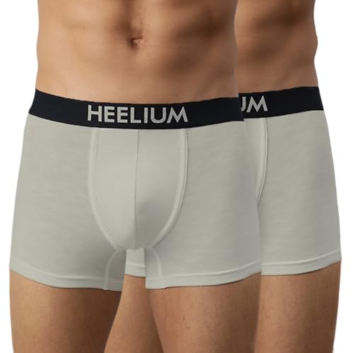 Image of HEELIUM Bamboo Underwear Trunk for Men | 3X Softer Than Cotton & Odour Free | Stretchy Fabric & Durable Waistband