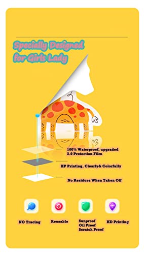 Mistree Adesivi Animali Bambini, 50 Pezzi Adesivo