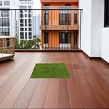 BESPORTBLE Realistic Fake Grass Mat 1X1M Artificial Moss Rug for Wedding Home Backyard Balcony Terrace Decor DIY Turf Flower Pot Filler Indoor Outdoor Moss Patch - Image 6