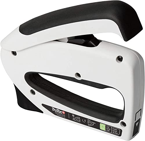 Arrow TT21 TruTac Forward Action Staple Gun, Manual Push Stapler for Upholstery, Crafts, Decorating, and Repairs, Fits JT21 Thin Wire Staples thumbnail 6