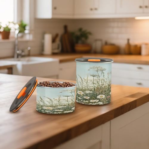 Contenedor de Almacenamiento al Vacío para Café de Acero Inoxidable 30oz miniatura 7