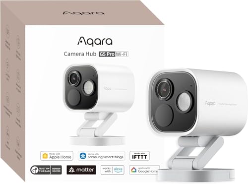 Amazon.co.jp: Aqara 防犯カメラ G5 Pro Wi-Fi 屋外屋内兼用 4MP