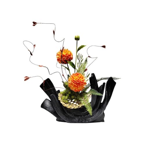 Arrangement floral de simulation pour bureau et accueil de salon de thé