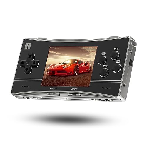 Image of RG300X Portable Retro Handheld Game Console 3.0 inch IPS Screen Built-in 64G TF Card Pre-Installed 5171 Classic Games 4770 2500 mAh Battery with Vibrating Motor (RG300X-Black)