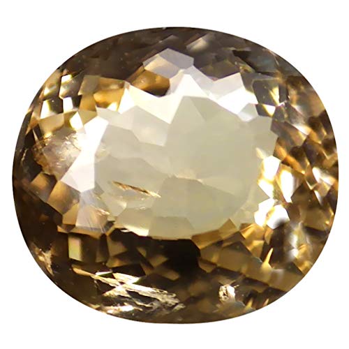 Tourmaline jaune en vrac 1,31 ct pour personnaliser votre bague de fiançailles ovale unique