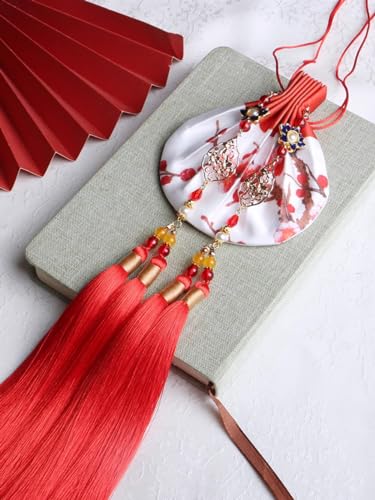 Bolso colgante de estilo antiguo hecho a mano miniatura 5