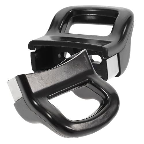 CIYODO 2 piezas Asa de Repuesto para Olla con Doble Orificio Ergonómica y Resistente al Calor Mango para Batería de Cocina y Sartenes de Inducción de Fácil de Instalar y Limpiar