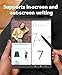 Stylus Pen for Samsung Galaxy Z Fold 7 Pen, Supporting Both Screen, S Pen Compatible with Galaxy Z Fold 7 / Fold 6 / Fold 5 Touch Screen Fold 7 Stylus Pen (Black)