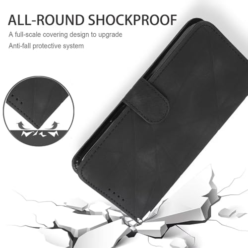 Wanyuexes Case for Galaxy A14 4G Case, Samsung A14 5G/Galaxy M44 5G Wallet Case with Tempered Glass Screen Protector, Leather Flip Credit Card Holder Stand Phone Cover for Samsung Galaxy A14 Black by Wanyuexes - Used condition - Image 7
