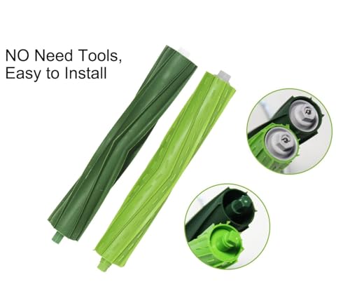MZY LLC 3 Pack Rubber Roller Brushes for iRobot Roomba e i and j Series by MZY LLC - Used condition - US$15.66