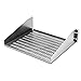 BUD Industries SA-1752-BT Steel Non-Ventilated Open Rack Equipment Shelf 20" L x 19" W x 5.22" H, Black