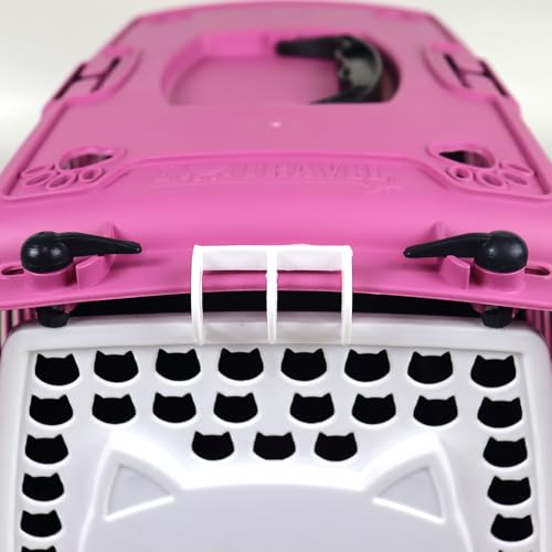 Pet Injet Caixa Transporte Cat Love Travel Nº1 Rosa Para Gatos