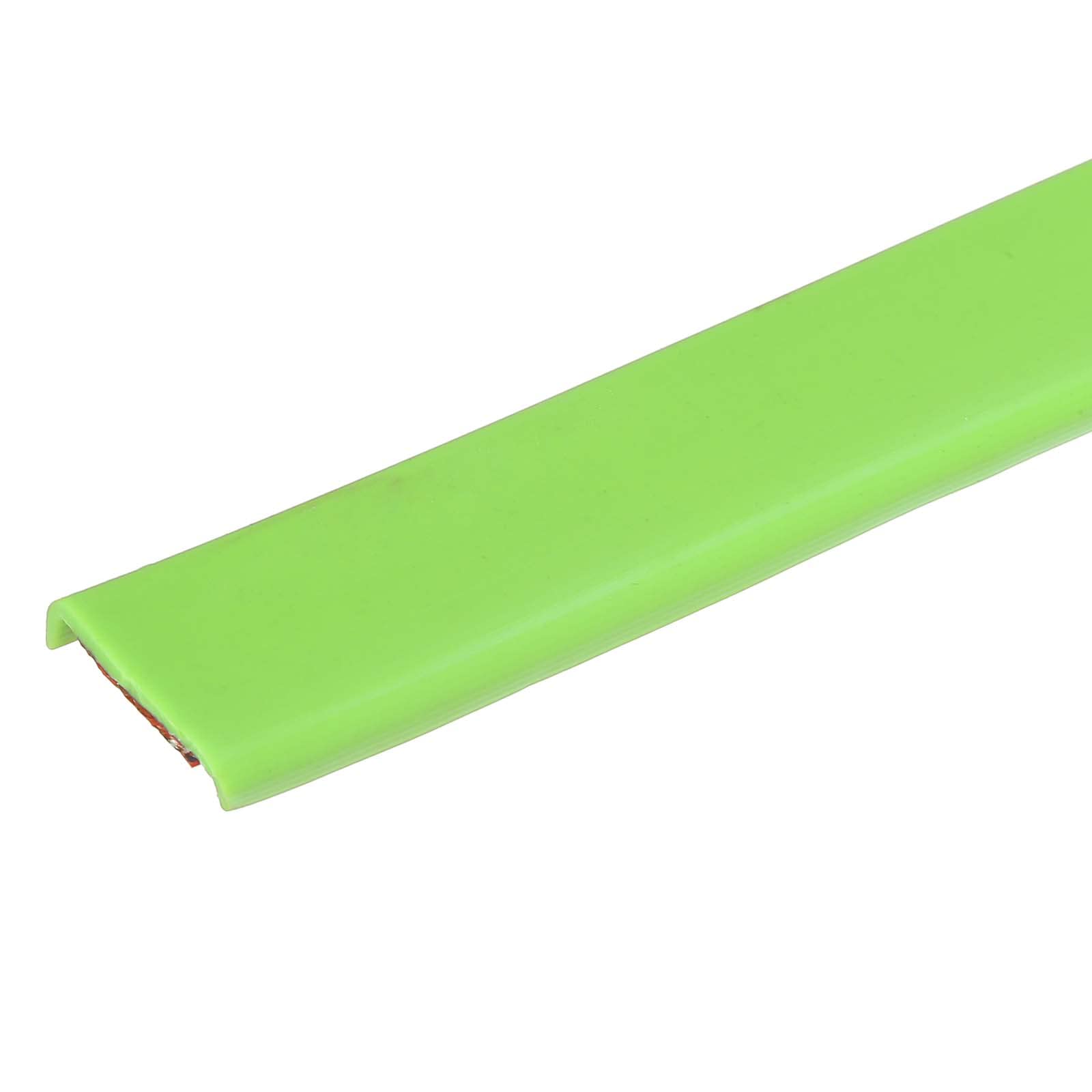 uxcell U Shape Furniture Edge Banding, 3 Meters Self Adhesive Flexible Edging Trim, 5x16mm TPE Edge Guards for Cabinets Furniture Repair Restoration, Green