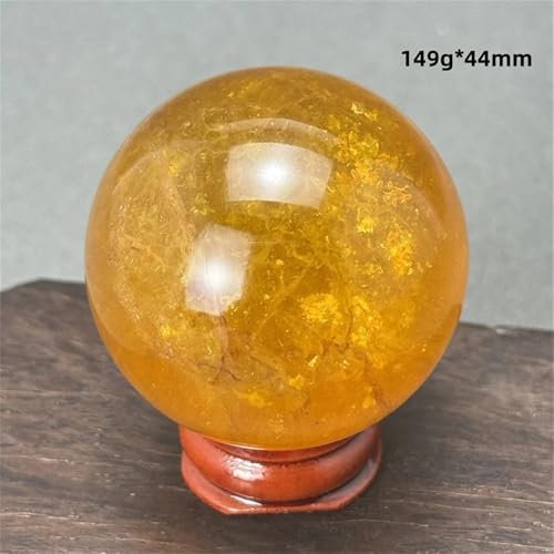 Bola de lepidolita natural para eliminar la tension visual en la oficina 3