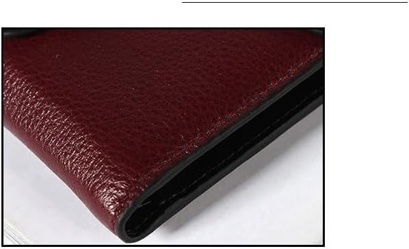 Thin Card Case For women Genuine Leather Credit Card Certificate Bag Coin Bag