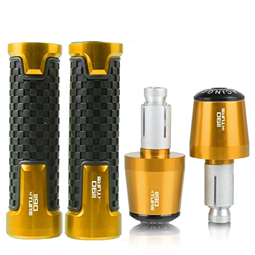 Poignée guidon moto 22mm anti glisse embouts pour 1190 Adventure
